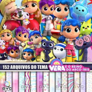 Kit Digital Vera e o Reino do Arco Íris