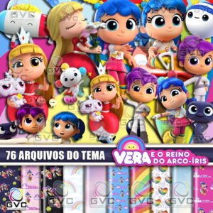 Kit Digital Vera e o Reino do Arco Íris