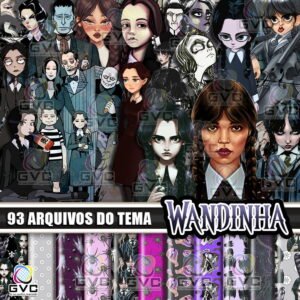 Kit Digital Wandinha
