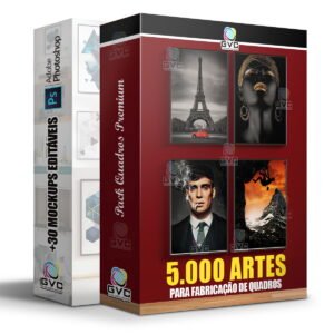 Pack 5000 Artes Modelos Para Fabricação De Quadros