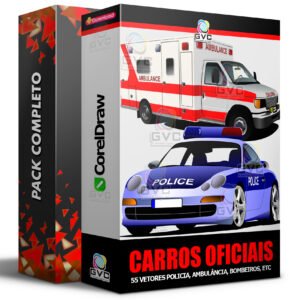 Pack Carros Oficiais Vetorizados Cdr Premium
