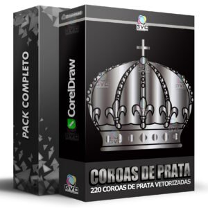 Pack Coroas Realeza 220 Vetores Premium Em Cdr