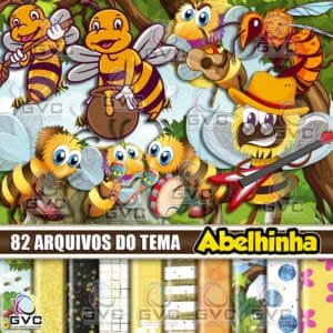 Kit Digital Abelhinha