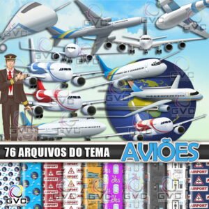 Kit Digital Aviões