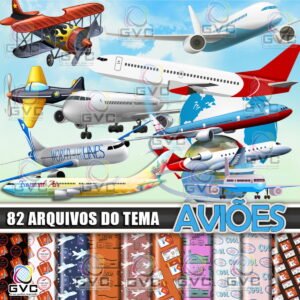 Kit Digital Aviões