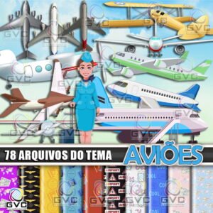 Kit Digital Aviões