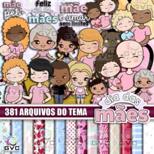Kit Digital Dia das Mães