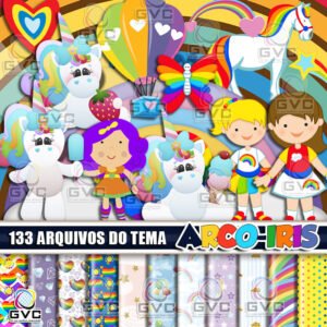 Kit Digital Arco Íris