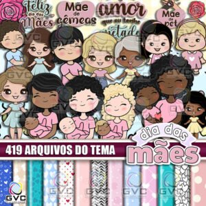 Kit Digital Dia das Mães