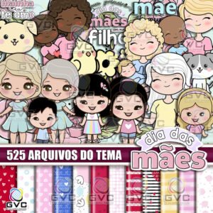Kit Digital Dia das Mães