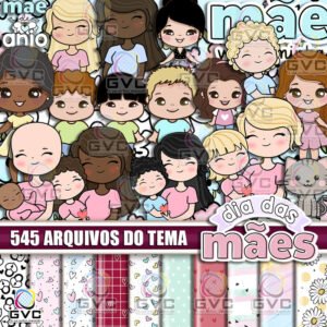 Kit Digital Dia das Mães