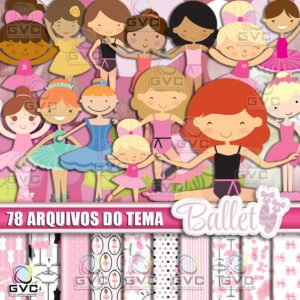 Kit Digital Bailarina