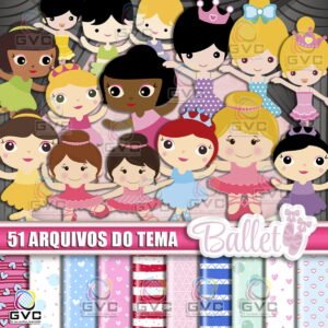 Kit Digital Bailarina