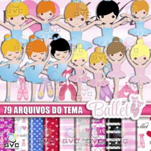 Kit Digital Bailarina