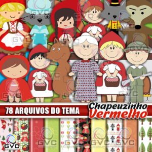 Kit Digital Chapeuzinho Vermelho