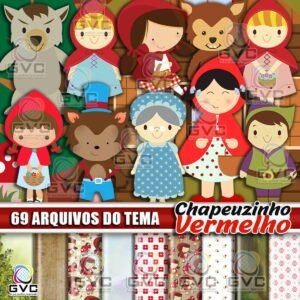 Kit Digital Chapeuzinho Vermelho