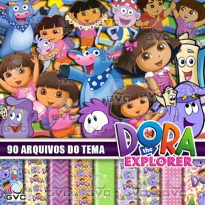 Kit Digital Dora Aventureira