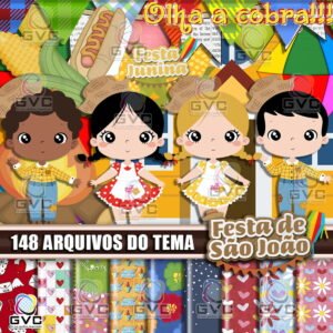 Kit Digital Festa Junina São João