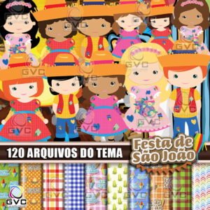 Kit Digital Festa Junina São João