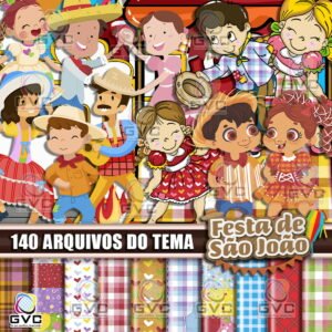 Kit Digital Festa Junina São João