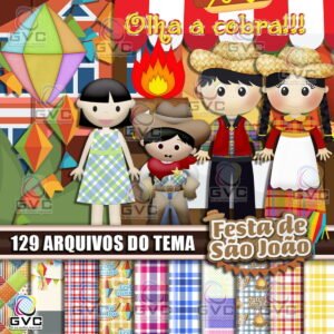 Kit Digital Festa Junina São João