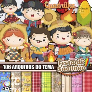 Kit Digital Festa Junina São João