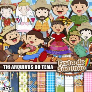 Kit Digital Festa Junina São João