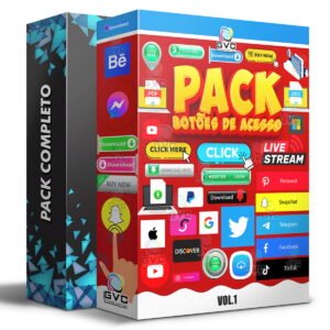 Pack Digital Botões de Acesso para Webdesigners Vol.1