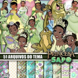 Kit Digital A Princesa e o Sapo