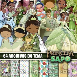 Kit Digital A Princesa e o Sapo