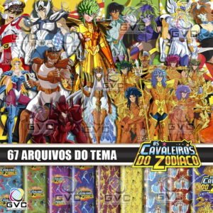 Kit Digital Cavaleiros do zodíaco