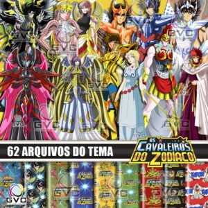 Kit Digital Cavaleiros do zodíaco