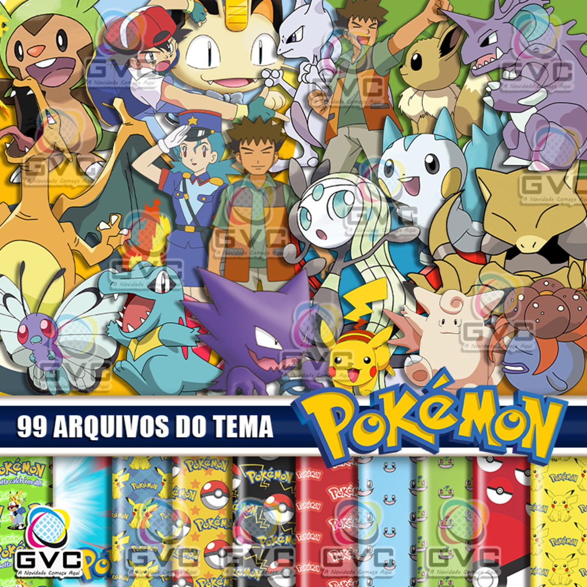 Kit Digital Pokémon - GVC Digital