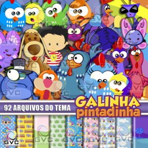 Kit Digital Galinha Pintadinha