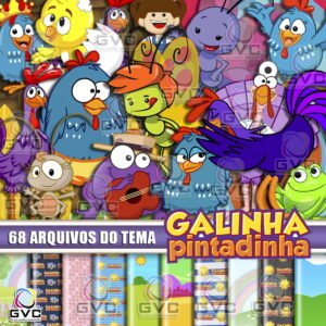 Kit Digital Galinha Pintadinha