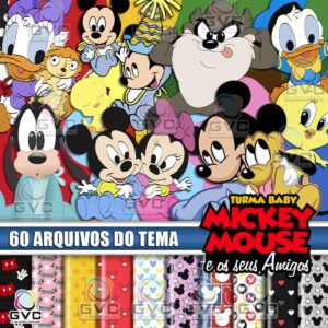 Kit Digital Mickey Baby