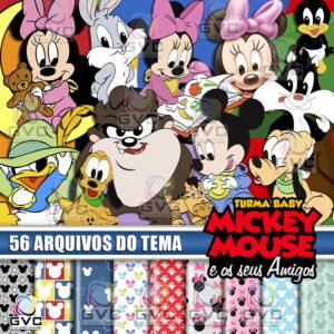 Kit Digital Mickey Baby