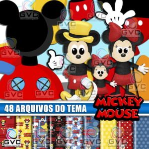 Kit Digital Mickey Mouse
