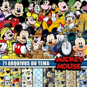 Kit Digital Mickey Mouse