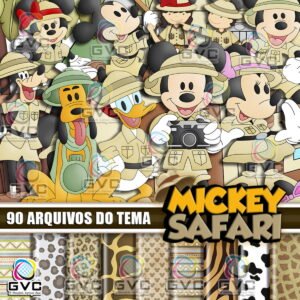 Kit Digital Mickey Safari