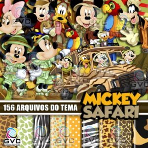 Kit Digital Mickey Safari