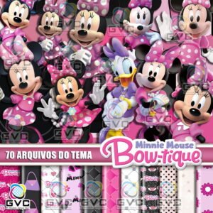 Kit Digital Minnie Boutique