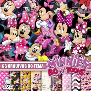 Kit Digital Minnie Toons