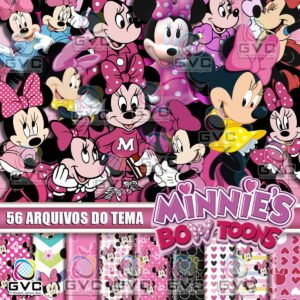 Kit Digital Minnie Toons