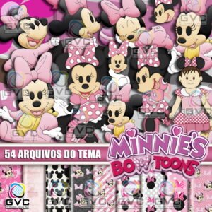 Kit Digital Minnie Toons