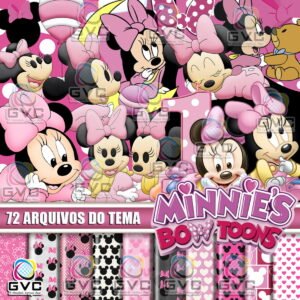 Kit Digital Minnie Toons