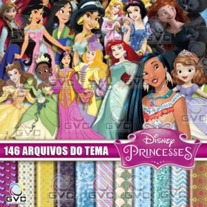 Kit Digital Princesas