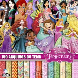 Kit Digital Princesas