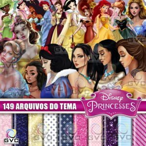 Kit Digital Princesas