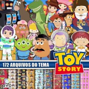 Kit Digital Toy Story Cute